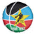South Sudan Basketball Custom Spare Tire Cover Come On Bright Stars - Wonder Print Shop