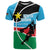 South Sudan Basketball Custom T Shirt Come On Bright Stars - Wonder Print Shop