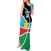 South Sudan Basketball Custom Tank Maxi Dress Come On Bright Stars - Wonder Print Shop
