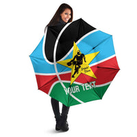 South Sudan Basketball Custom Umbrella Come On Bright Stars - Wonder Print Shop