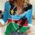 South Sudan Basketball Custom Women Casual Shirt Come On Bright Stars - Wonder Print Shop
