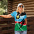 South Sudan Basketball Custom Women Polo Shirt Come On Bright Stars - Wonder Print Shop