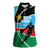 South Sudan Basketball Custom Women Sleeveless Polo Shirt Come On Bright Stars - Wonder Print Shop