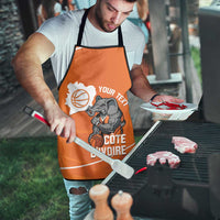 Ivory Coast Basketball Custom Apron Allez Les Elephants - Wonder Print Shop