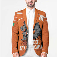 Ivory Coast Basketball Custom Blazer Allez Les Elephants - Wonder Print Shop