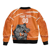 Ivory Coast Basketball Custom Bomber Jacket Allez Les Elephants - Wonder Print Shop