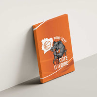 Ivory Coast Basketball Custom Canvas Wall Art Allez Les Elephants - Wonder Print Shop