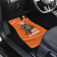 Ivory Coast Basketball Custom Car Mats Allez Les Elephants - Wonder Print Shop