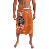 Ivory Coast Basketball Custom Lavalava Allez Les Elephants - Wonder Print Shop