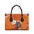 Ivory Coast Basketball Custom Leather Bag Allez Les Elephants - Wonder Print Shop