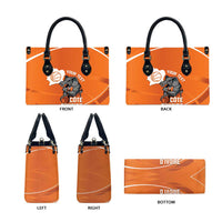 Ivory Coast Basketball Custom Leather Bag Allez Les Elephants - Wonder Print Shop
