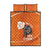 Ivory Coast Basketball Custom Quilt Bed Set Allez Les Elephants - Wonder Print Shop