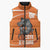 Ivory Coast Basketball Custom Sleeveless Puffer Jacket Allez Les Elephants - Wonder Print Shop
