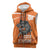 Ivory Coast Basketball Custom Sleeveless Zip Hoodie Allez Les Elephants - Wonder Print Shop