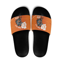 Ivory Coast Basketball Custom Slide Sandals Allez Les Elephants - Wonder Print Shop
