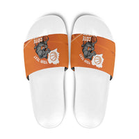 Ivory Coast Basketball Custom Slide Sandals Allez Les Elephants - Wonder Print Shop