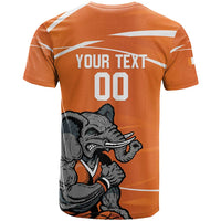 Ivory Coast Basketball Custom T Shirt Allez Les Elephants - Wonder Print Shop