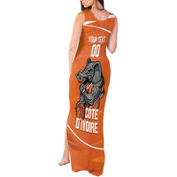 Ivory Coast Basketball Custom Tank Maxi Dress Allez Les Elephants - Wonder Print Shop
