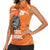 Ivory Coast Basketball Custom Women Sleeveless Polo Shirt Allez Les Elephants - Wonder Print Shop