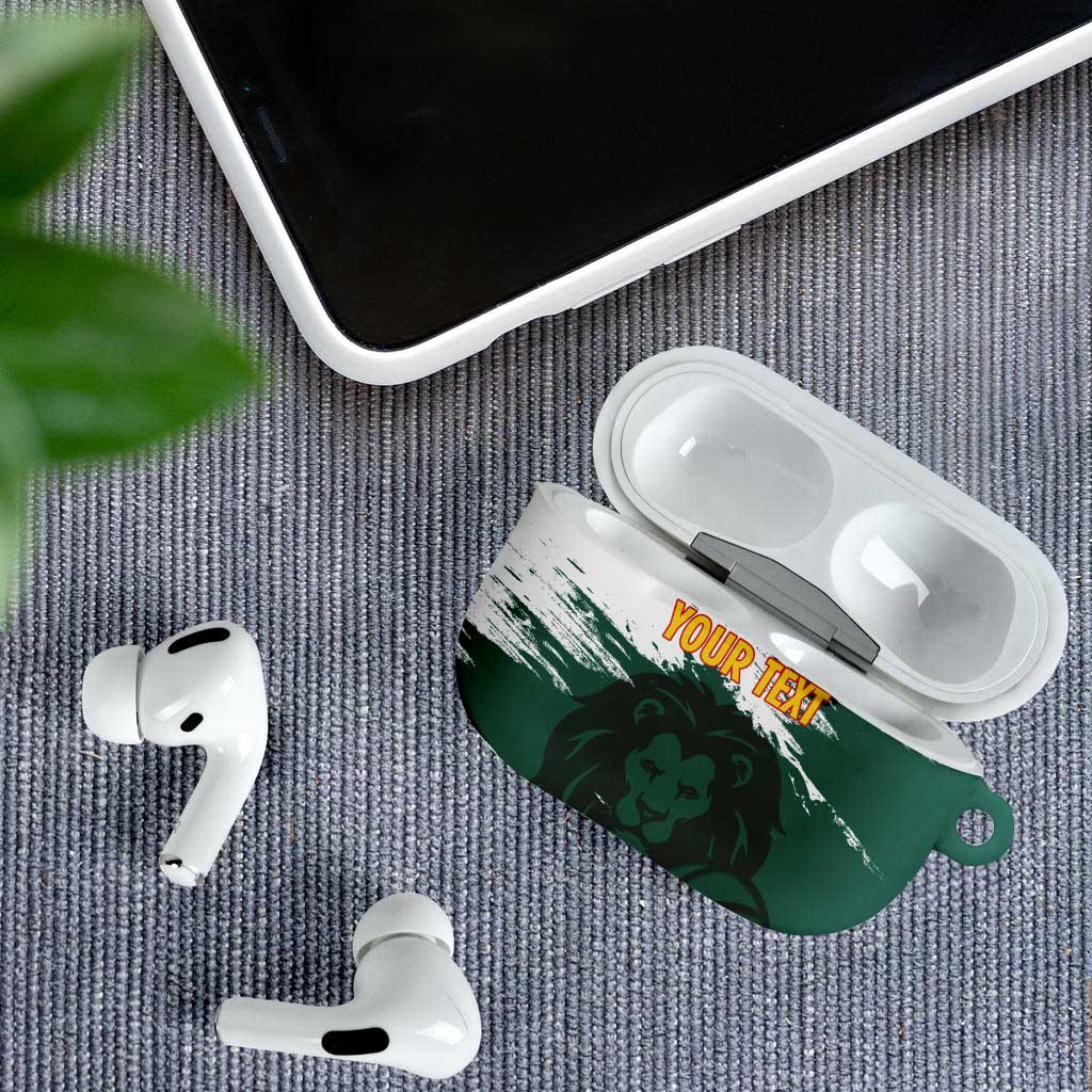 Cameroon Basketball Custom AirPods Case Come On Indomitable Lions - Wonder Print Shop