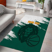 Cameroon Basketball Custom Area Rug Come On Indomitable Lions - Wonder Print Shop