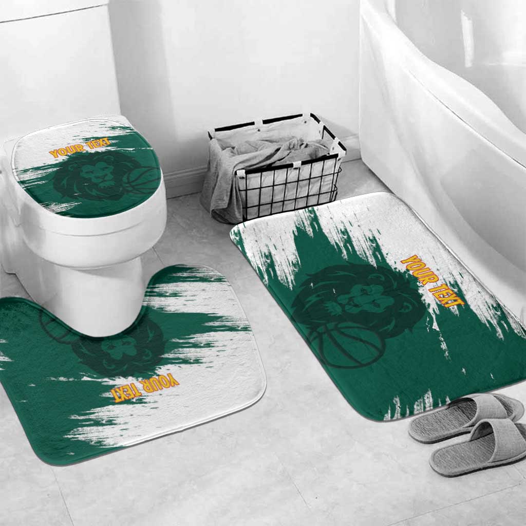 Cameroon Basketball Custom Bathroom Set Come On Indomitable Lions - Wonder Print Shop