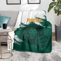 Cameroon Basketball Custom Blanket Come On Indomitable Lions - Wonder Print Shop