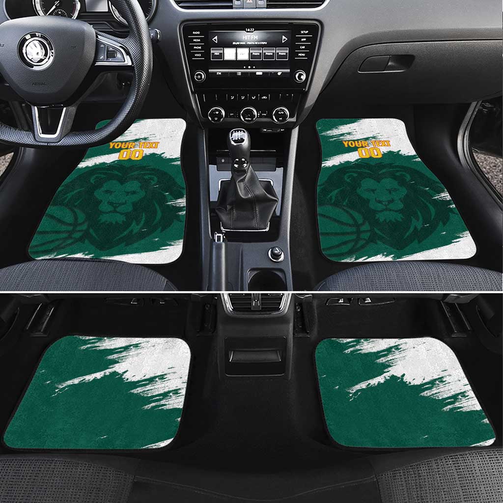Cameroon Basketball Custom Car Mats Come On Indomitable Lions - Wonder Print Shop