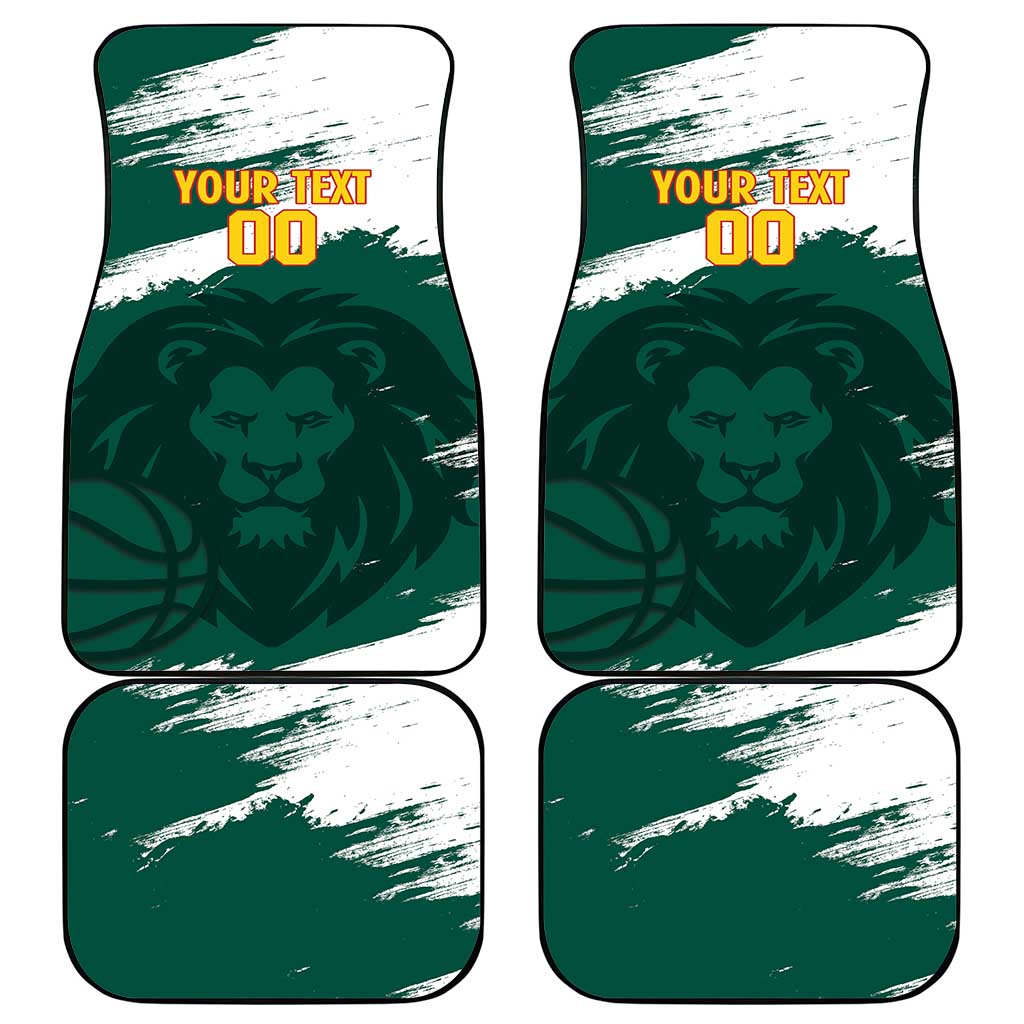 Cameroon Basketball Custom Car Mats Come On Indomitable Lions - Wonder Print Shop