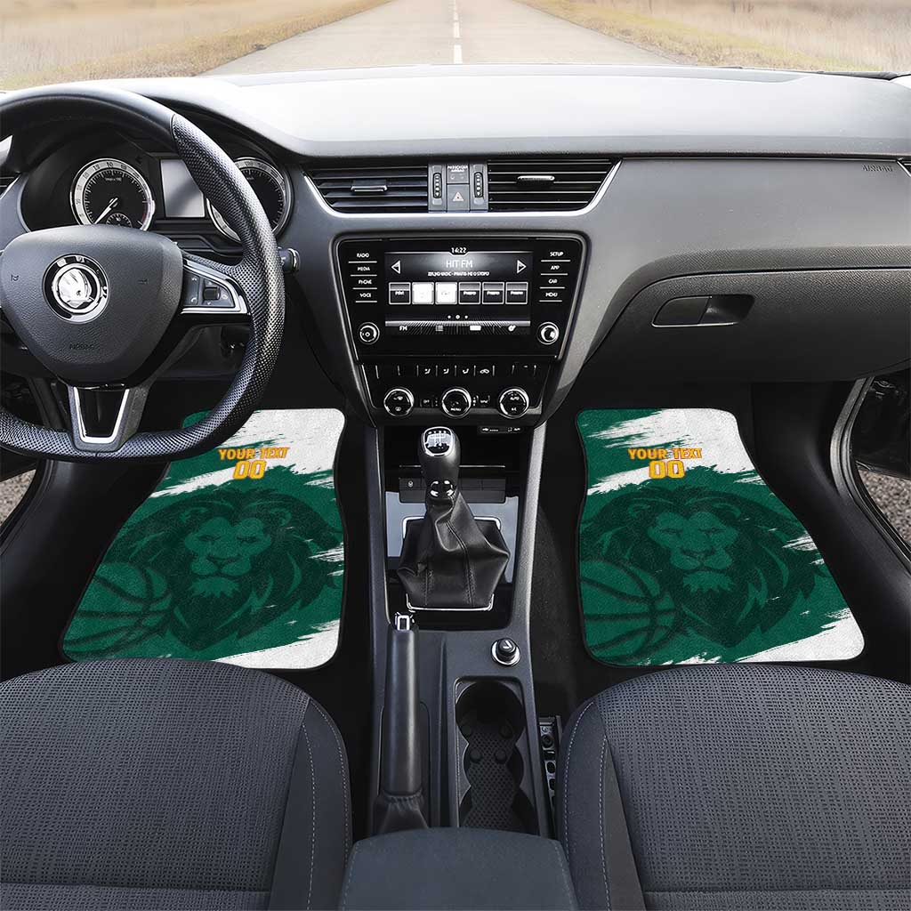 Cameroon Basketball Custom Car Mats Come On Indomitable Lions - Wonder Print Shop