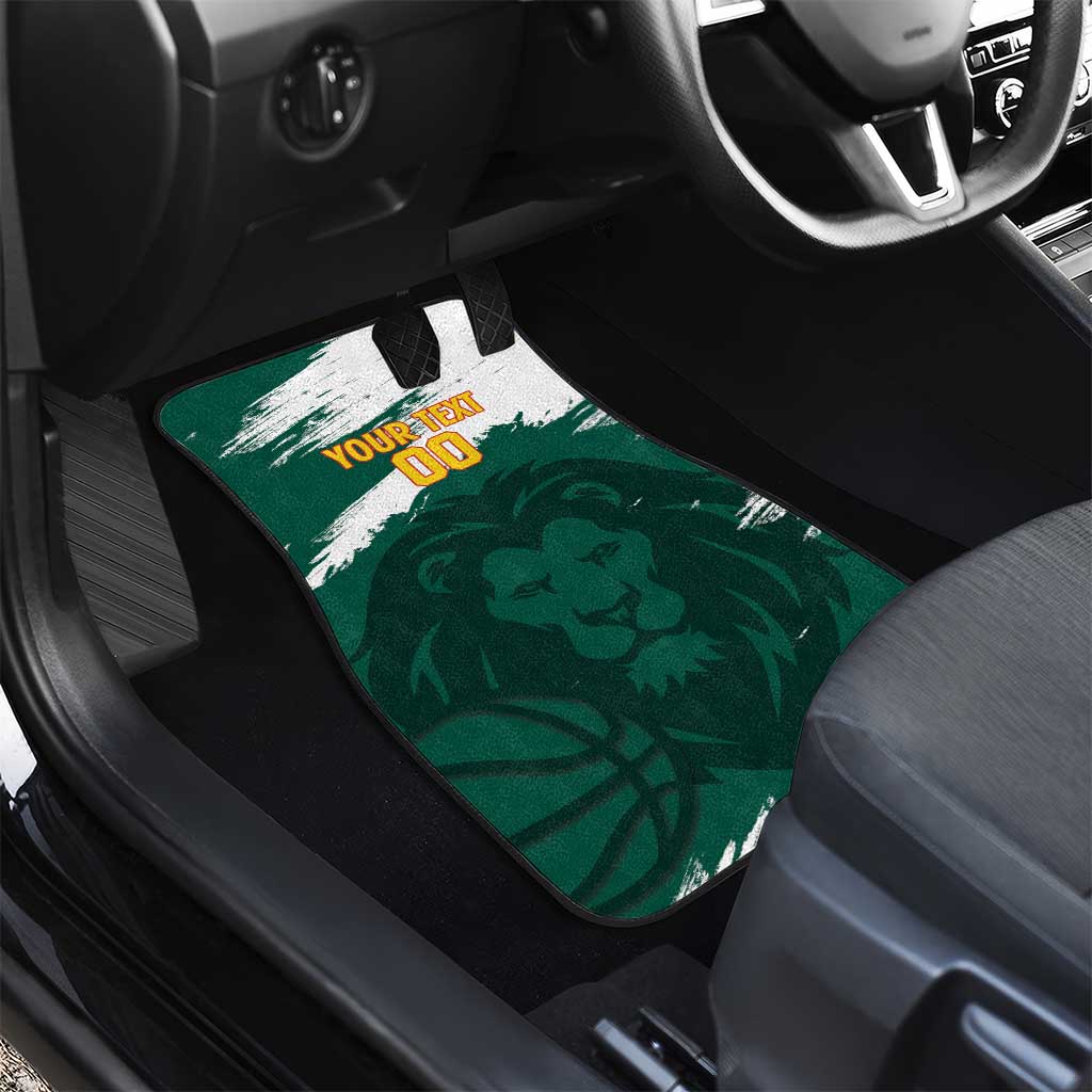 Cameroon Basketball Custom Car Mats Come On Indomitable Lions - Wonder Print Shop