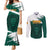 Cameroon Basketball Custom Couples Matching Mermaid Dress and Long Sleeve Button Shirt Come On Indomitable Lions - Wonder Print Shop