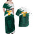 Cameroon Basketball Custom Couples Matching Off Shoulder Maxi Dress and Hawaiian Shirt Come On Indomitable Lions - Wonder Print Shop