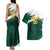 Cameroon Basketball Custom Couples Matching Tank Maxi Dress and Hawaiian Shirt Come On Indomitable Lions - Wonder Print Shop