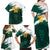 Cameroon Basketball Custom Family Matching Off Shoulder Maxi Dress and Hawaiian Shirt Come On Indomitable Lions - Wonder Print Shop