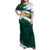 Cameroon Basketball Custom Family Matching Off Shoulder Maxi Dress and Hawaiian Shirt Come On Indomitable Lions - Wonder Print Shop