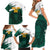 Cameroon Basketball Custom Family Matching Short Sleeve Bodycon Dress and Hawaiian Shirt Come On Indomitable Lions - Wonder Print Shop