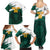 Cameroon Basketball Custom Family Matching Summer Maxi Dress and Hawaiian Shirt Come On Indomitable Lions - Wonder Print Shop