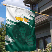 Cameroon Basketball Custom Garden Flag Come On Indomitable Lions - Wonder Print Shop