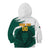 Cameroon Basketball Custom Kid Hoodie Come On Indomitable Lions - Wonder Print Shop