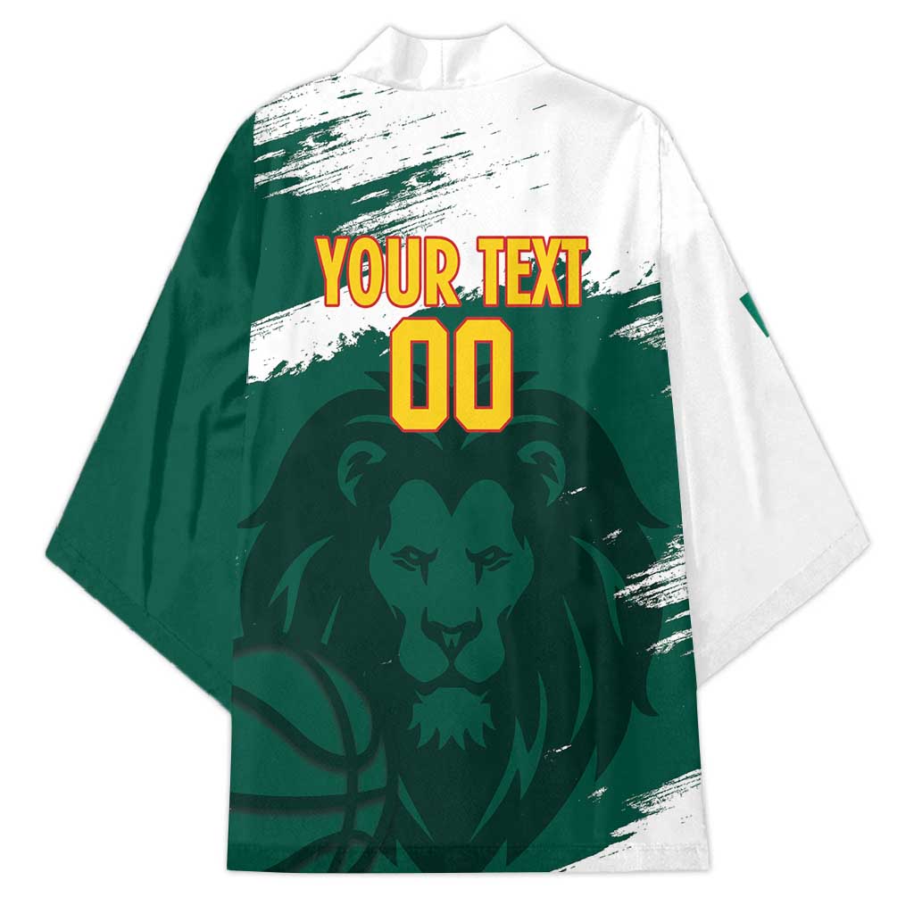 Cameroon Basketball Custom Kimono Come On Indomitable Lions - Wonder Print Shop