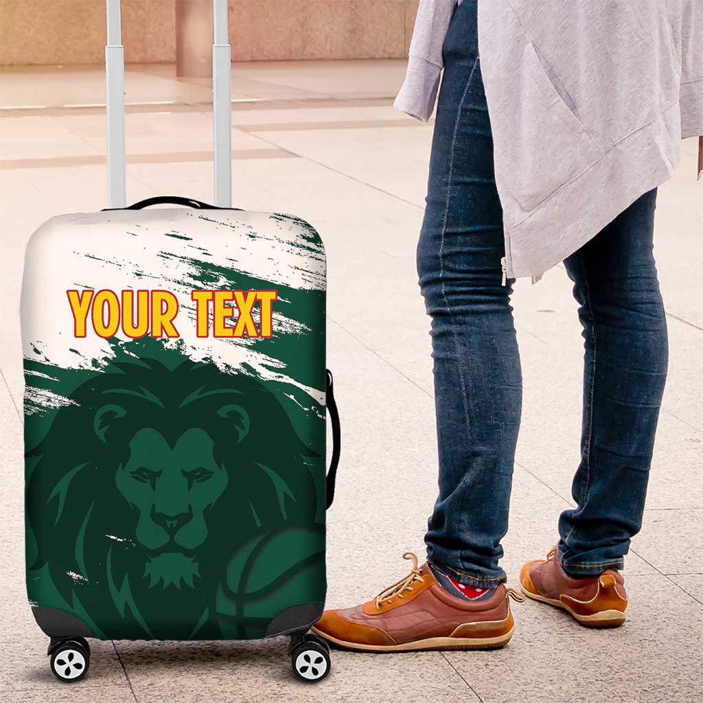 Cameroon Basketball Custom Luggage Cover Come On Indomitable Lions - Wonder Print Shop