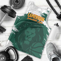 Cameroon Basketball Custom Men Tank Top Come On Indomitable Lions - Wonder Print Shop