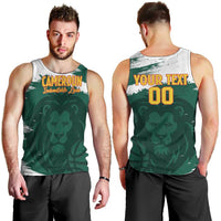 Cameroon Basketball Custom Men Tank Top Come On Indomitable Lions - Wonder Print Shop