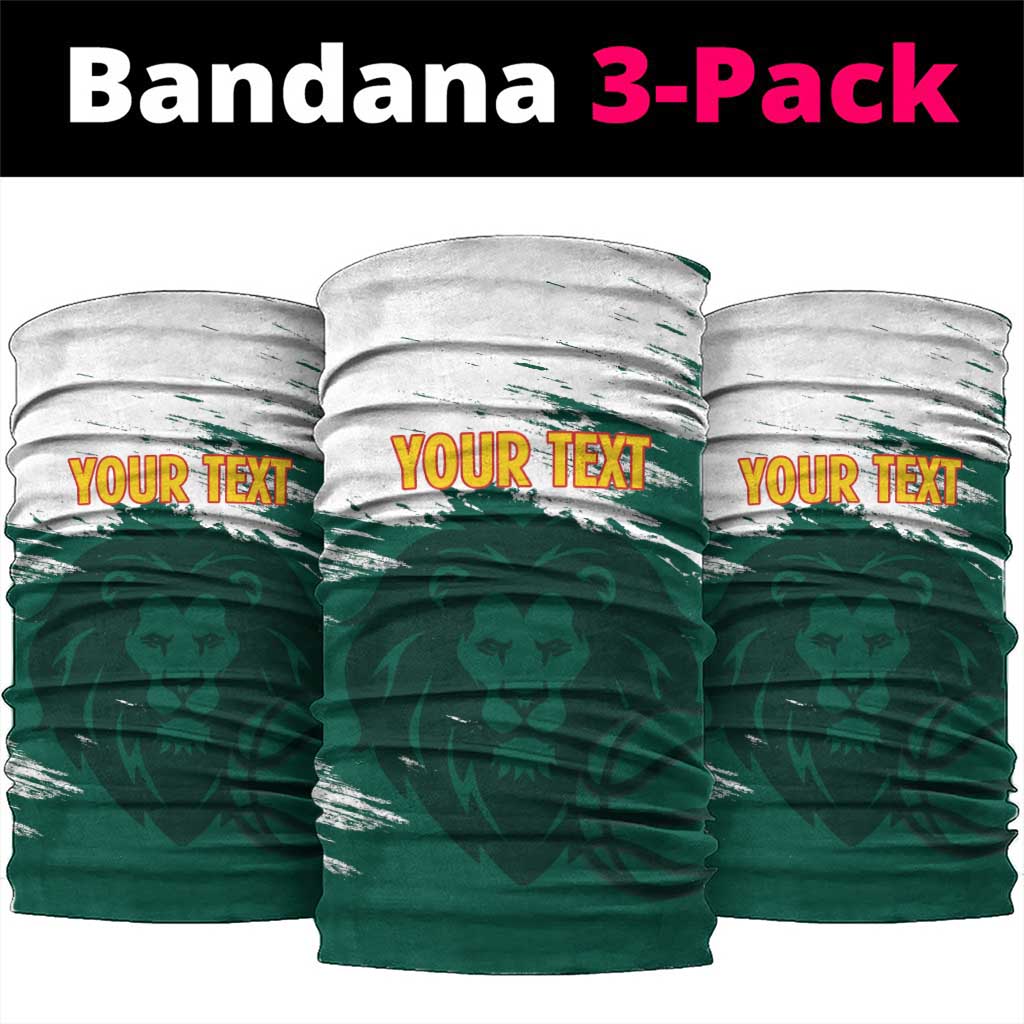 Cameroon Basketball Custom Neck Gaiter Come On Indomitable Lions - Wonder Print Shop