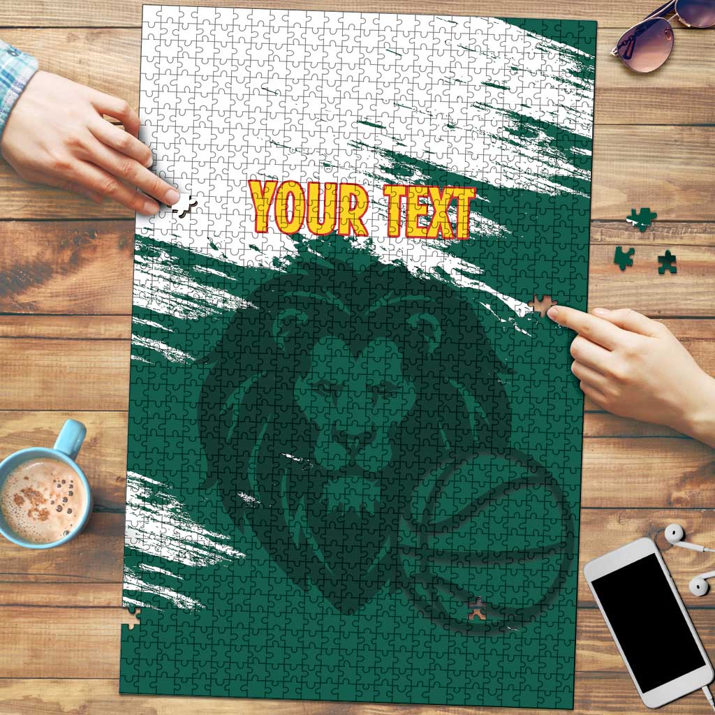 Cameroon Basketball Custom Puzzle Come On Indomitable Lions - Wonder Print Shop