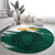 Cameroon Basketball Custom Round Carpet Come On Indomitable Lions - Wonder Print Shop