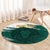 Cameroon Basketball Custom Round Carpet Come On Indomitable Lions - Wonder Print Shop