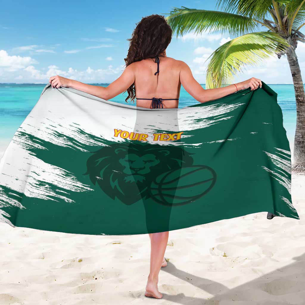 Cameroon Basketball Custom Sarong Come On Indomitable Lions - Wonder Print Shop