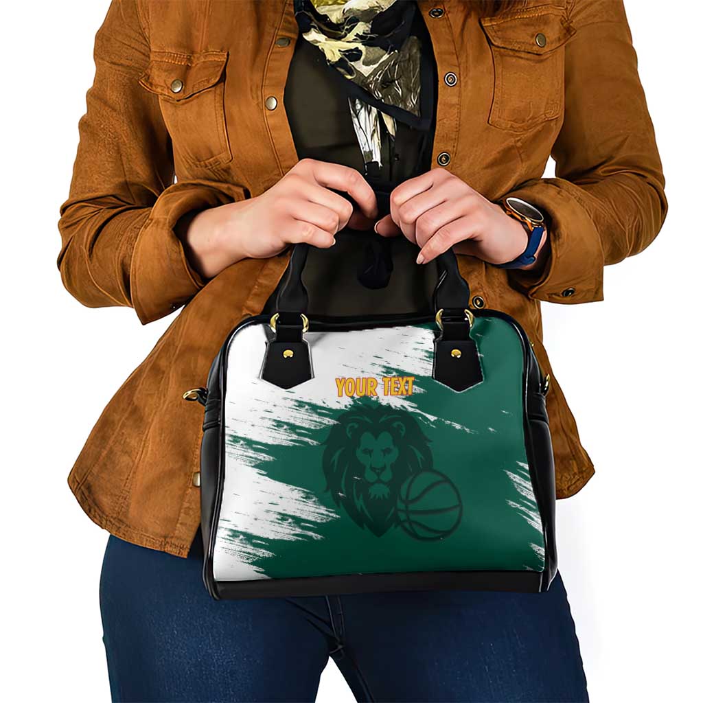 Cameroon Basketball Custom Shoulder Handbag Come On Indomitable Lions - Wonder Print Shop